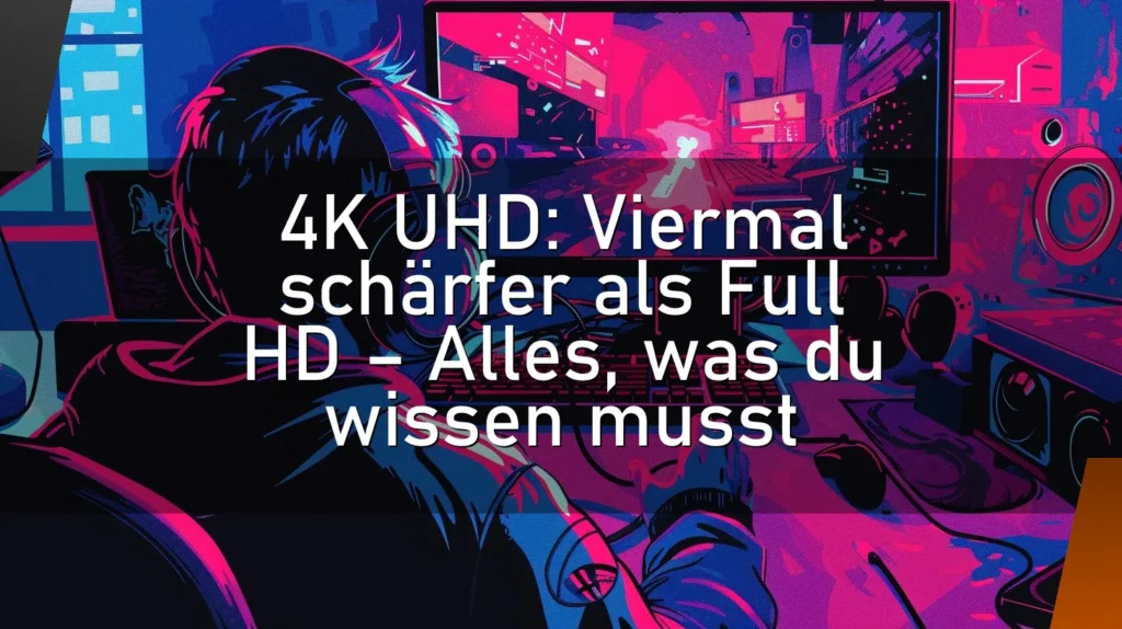 4K UHD: Viermal schärfer als Full HD – Alles, was du wissen musst
