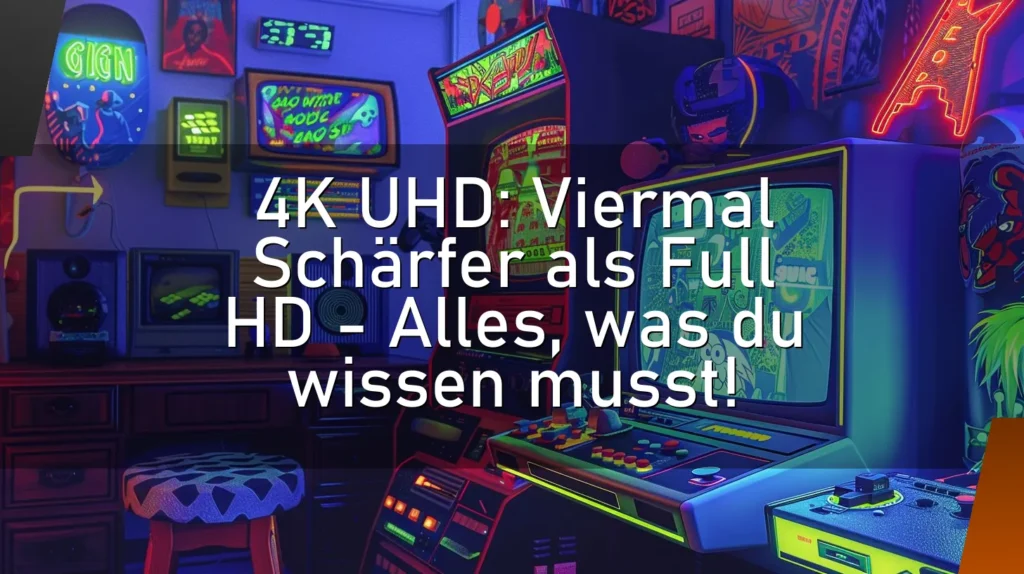4K UHD: Viermal Schärfer als Full HD – Alles, was du wissen musst!