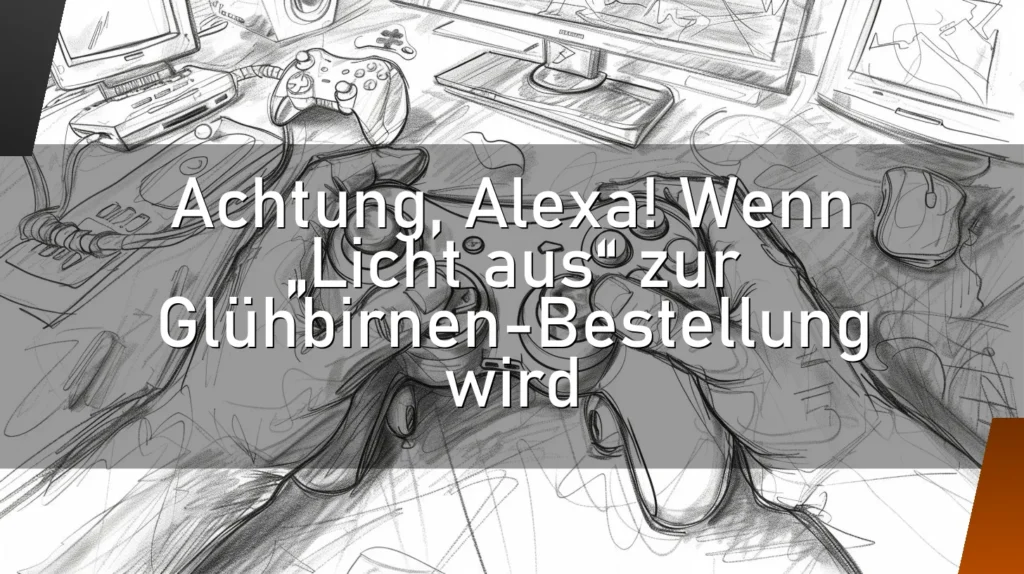 Achtung, Alexa! Wenn „Licht aus“ zur Glühbirnen-Bestellung wird