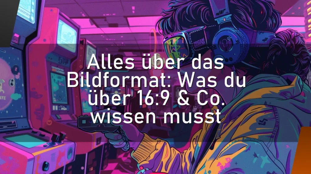 Alles über das Bildformat: Was du über 16:9 & Co. wissen musst