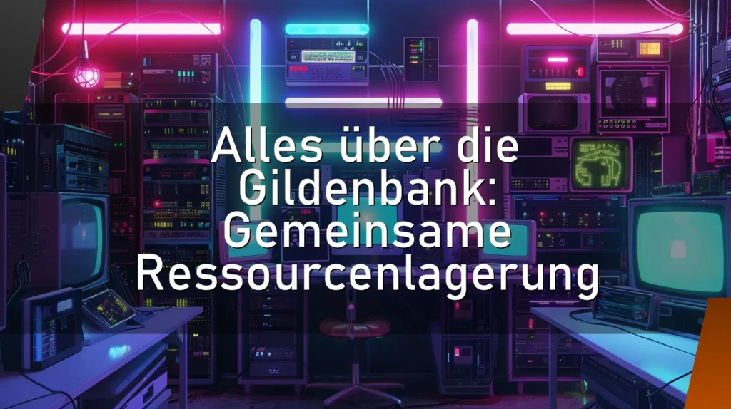 Alles über die Gildenbank: Gemeinsame Ressourcenlagerung