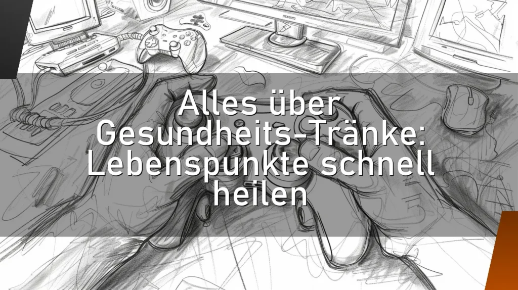 Alles über Gesundheits-Tränke: Lebenspunkte schnell heilen