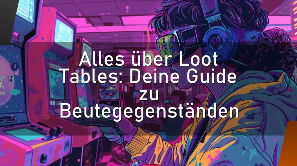 Alles über Loot Tables: Deine Guide zu Beutegegenständen