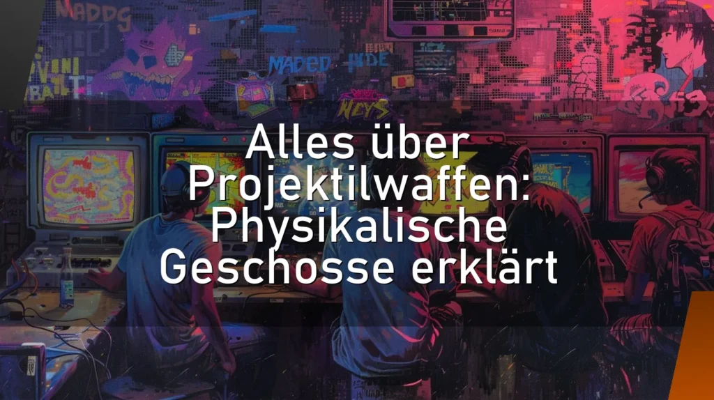 Alles über Projektilwaffen: Physikalische Geschosse erklärt