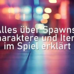 Alles über Spawns: Charaktere und Items im Spiel erklärt