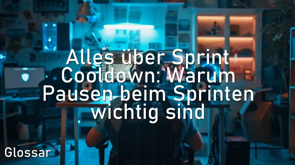 Alles über Sprint Cooldown: Warum Pausen beim Sprinten wichtig sind