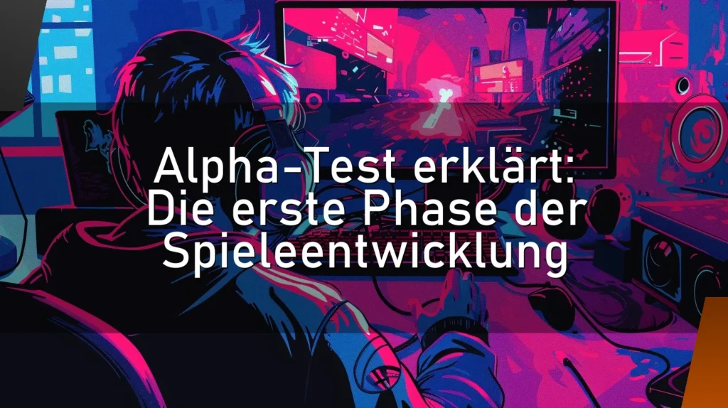 Alpha-Test erklärt: Die erste Phase der Spieleentwicklung