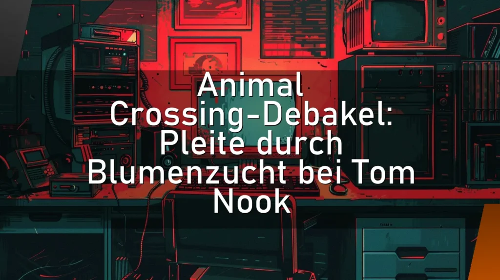 Animal Crossing-Debakel: Pleite durch Blumenzucht bei Tom Nook