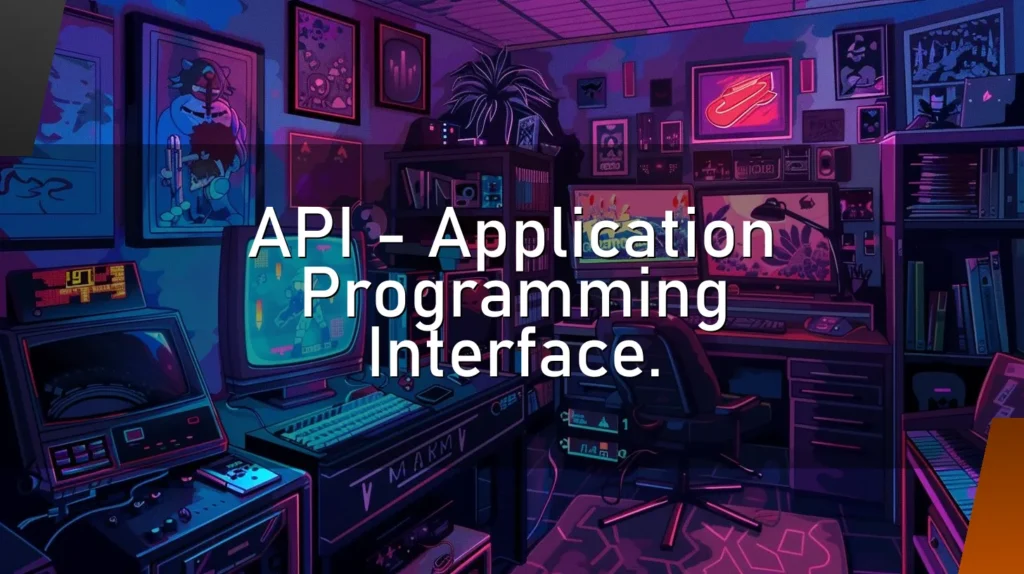 API – Application Programming Interface.