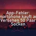 App-Fehler: Smartphone kauft aus Versehen 50 Paar Socken
