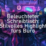 Beleuchteter Schreibtisch: Stilvolles Highlight fürs Büro
