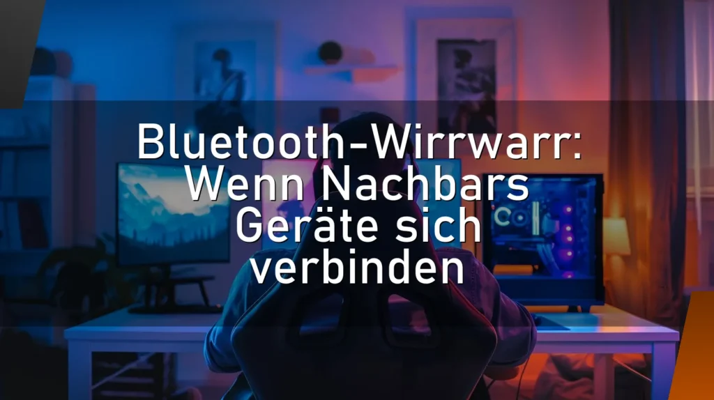 Bluetooth-Wirrwarr: Wenn Nachbars Geräte sich verbinden