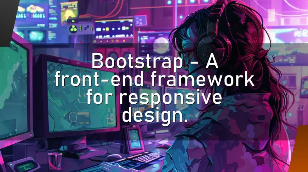 Bootstrap – A front-end framework for responsive design.