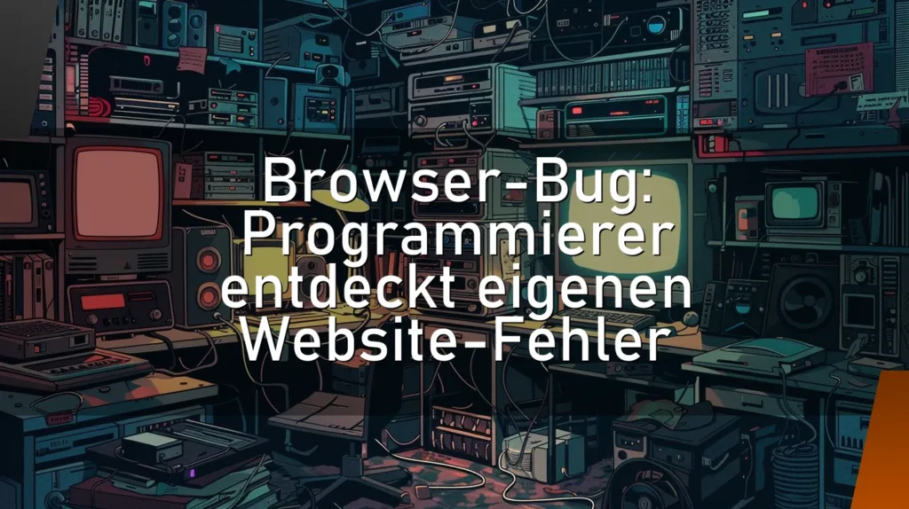 Browser-Bug: Programmierer entdeckt eigenen Website-Fehler