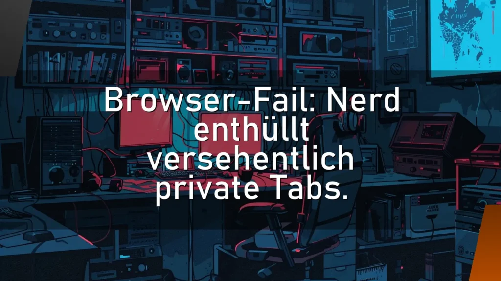 Browser-Fail: Nerd enthüllt versehentlich private Tabs.
