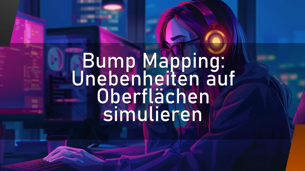 Bump Mapping: Unebenheiten auf Oberflächen simulieren