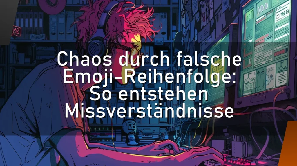 Chaos durch falsche Emoji-Reihenfolge: So entstehen Missverständnisse
