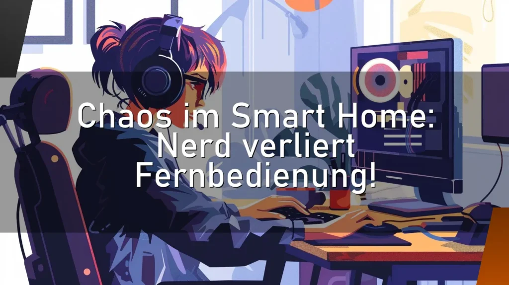 Chaos im Smart Home: Nerd verliert Fernbedienung!