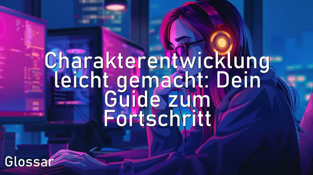 Charakterentwicklung leicht gemacht: Dein Guide zum Fortschritt