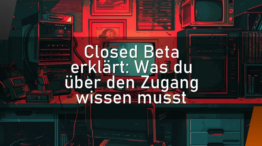 Closed Beta erklärt: Was du über den Zugang wissen musst