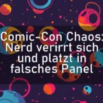Comic-Con Chaos: Nerd verirrt sich und platzt in falsches Panel
