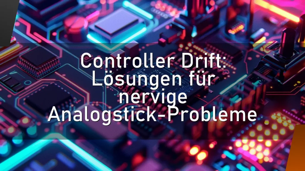 Controller Drift: Lösungen für nervige Analogstick-Probleme