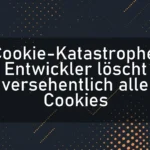 Cookie-Katastrophe: Entwickler löscht versehentlich alle Cookies