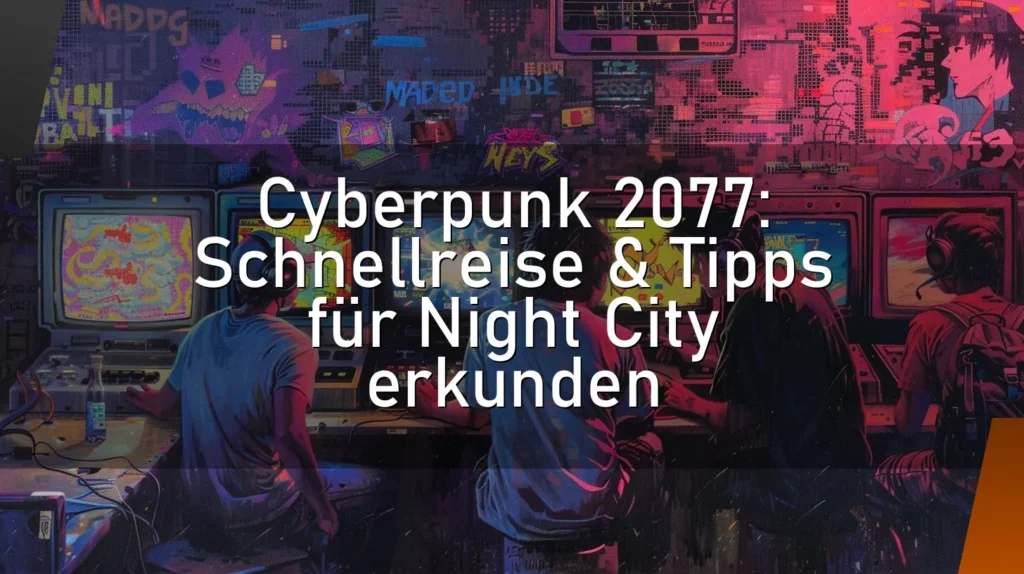 Cyberpunk 2077: Schnellreise & Tipps für Night City erkunden