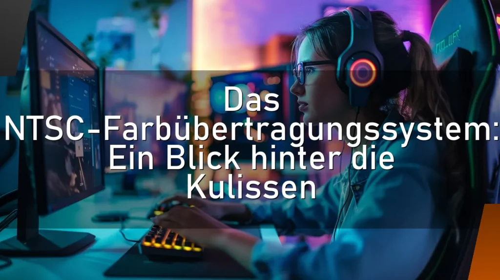 Das NTSC-Farbübertragungssystem: Ein Blick hinter die Kulissen