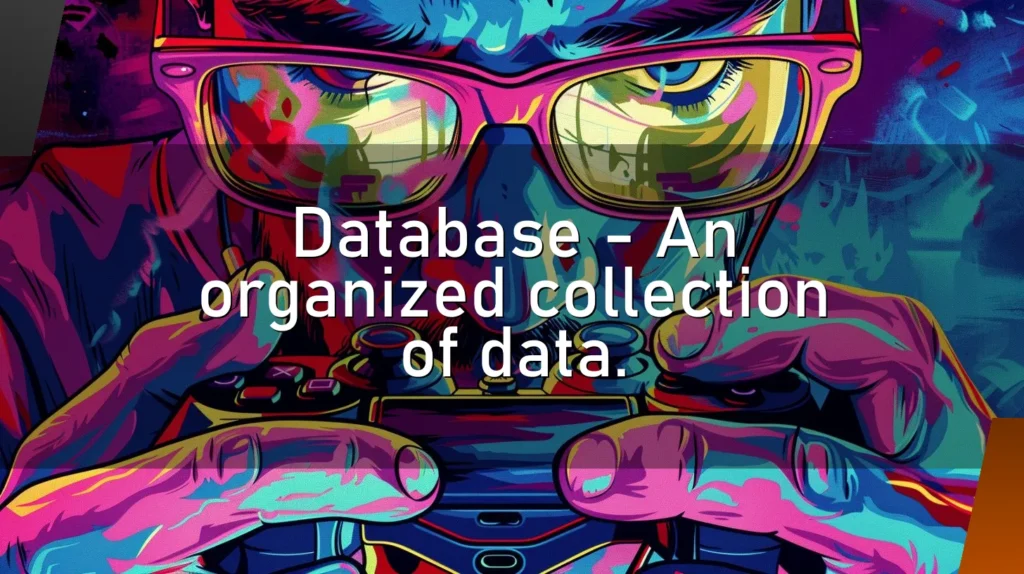 Database – An organized collection of data.