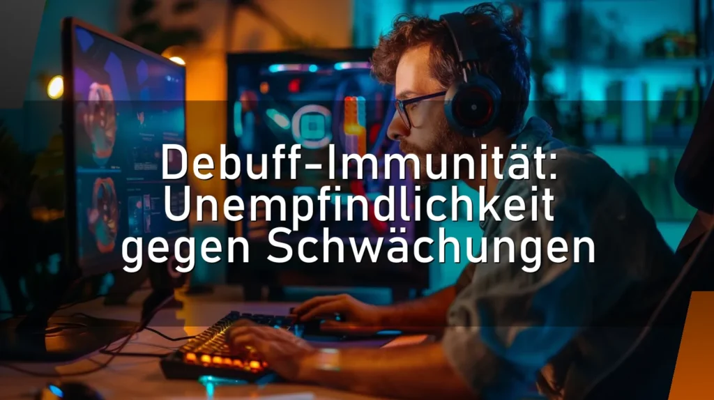 Debuff-Immunität: Unempfindlichkeit gegen Schwächungen