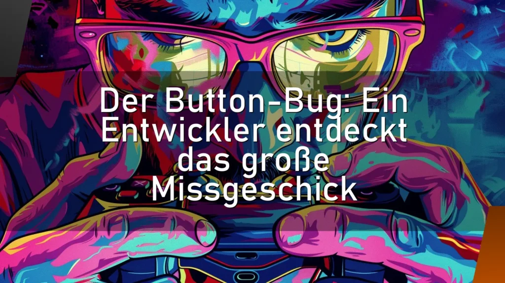 Der Button-Bug: Ein Entwickler entdeckt das große Missgeschick