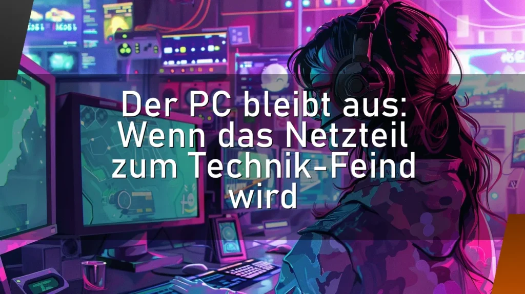 Der PC bleibt aus: Wenn das Netzteil zum Technik-Feind wird