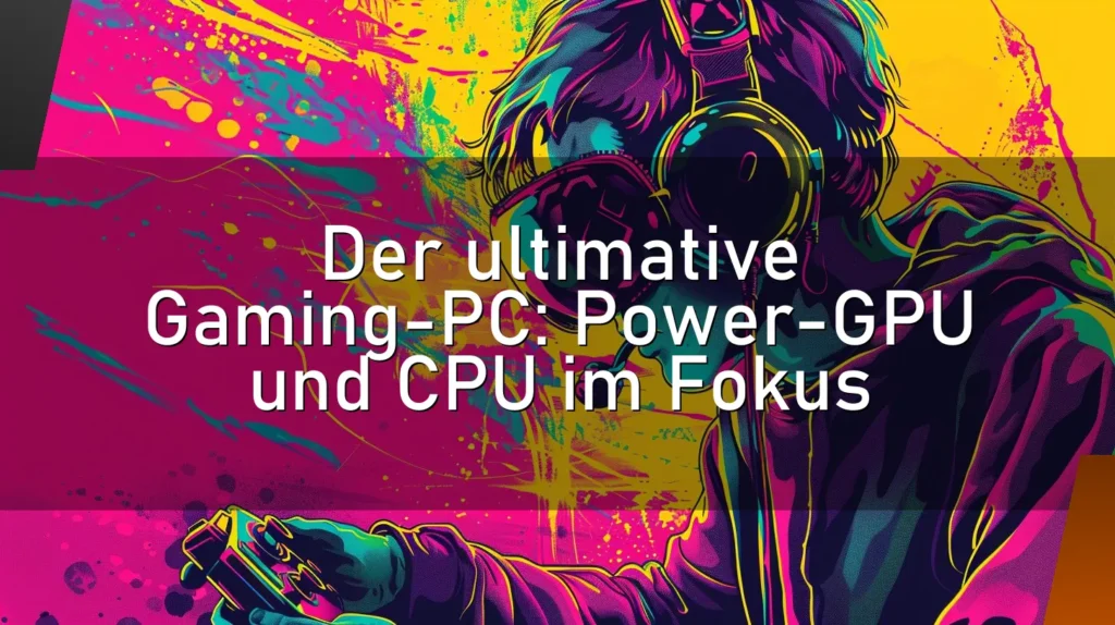Der ultimative Gaming-PC: Power-GPU und CPU im Fokus