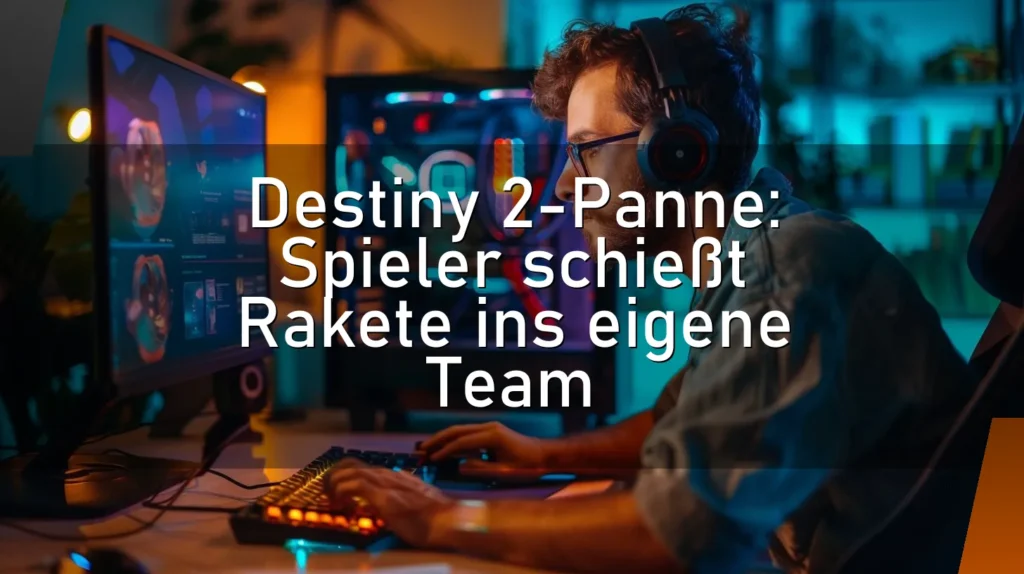Destiny 2-Panne: Spieler schießt Rakete ins eigene Team