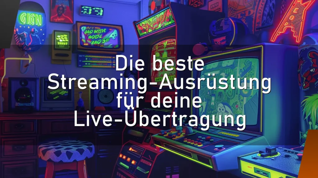 Die beste Streaming-Ausrüstung für deine Live-Übertragung
