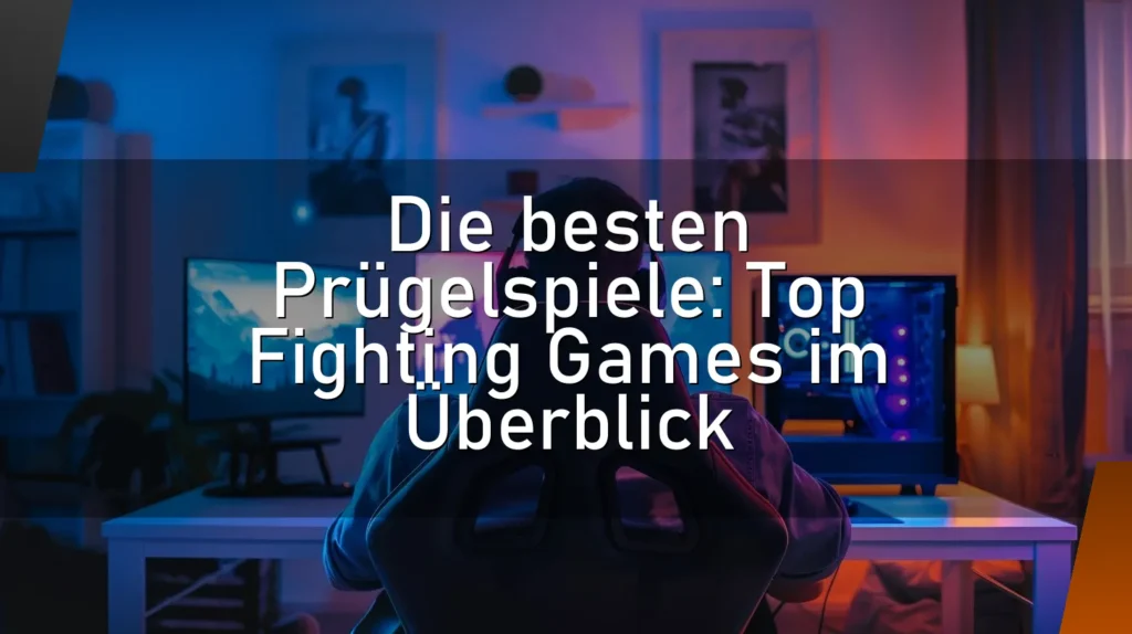 Die besten Prügelspiele: Top Fighting Games im Überblick
