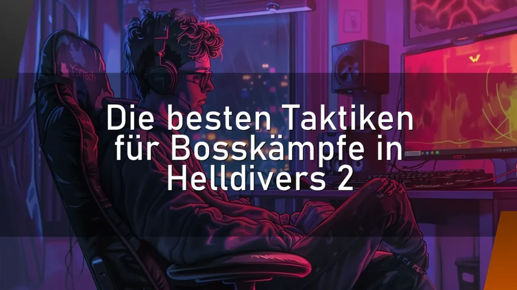 Die besten Taktiken für Bosskämpfe in Helldivers 2