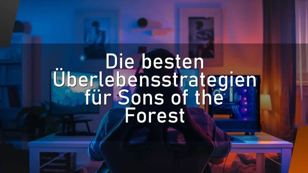 Die besten Überlebensstrategien für Sons of the Forest