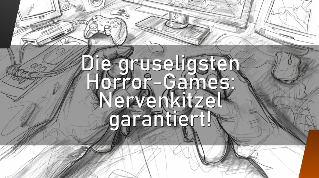 Die gruseligsten Horror-Games: Nervenkitzel garantiert!