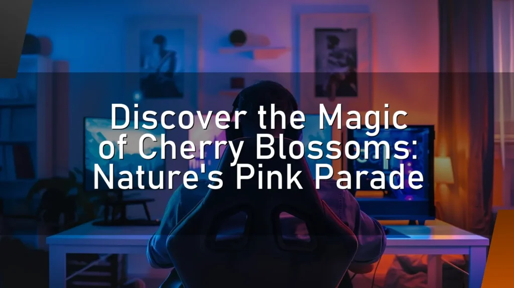 Discover the Magic of Cherry Blossoms: Nature’s Pink Parade