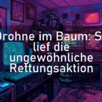 Drohne im Baum: So lief die ungewöhnliche Rettungsaktion