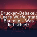 Drucker-Debakel: Leere Würfel statt Bauteile – Was lief schief?