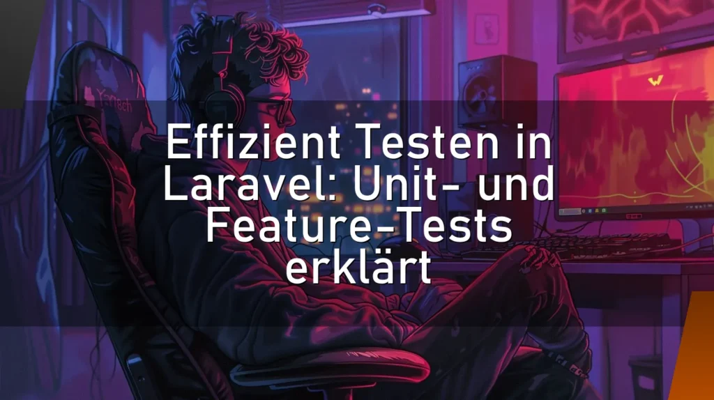 Effizient Testen in Laravel: Unit- und Feature-Tests erklärt