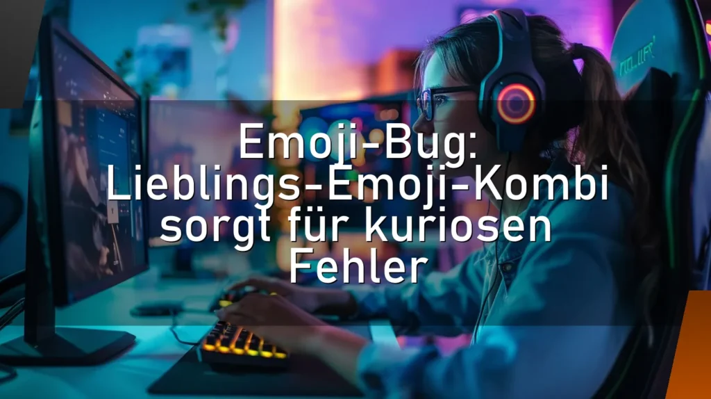 Emoji-Bug: Lieblings-Emoji-Kombi sorgt für kuriosen Fehler