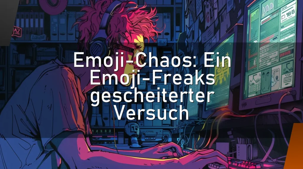Emoji-Chaos: Ein Emoji-Freaks gescheiterter Versuch