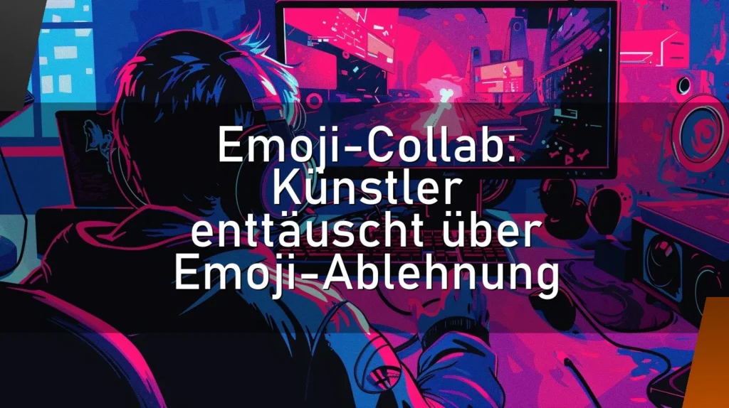 Emoji-Collab: Künstler enttäuscht über Emoji-Ablehnung