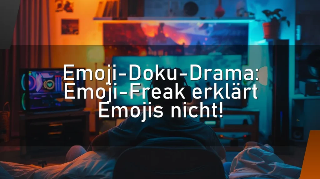 Emoji-Doku-Drama: Emoji-Freak erklärt Emojis nicht!
