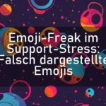 Emoji-Freak im Support-Stress: Falsch dargestellte Emojis