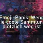 Emoji-Panik: Wenn die coole Sammlung plötzlich weg ist